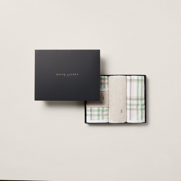 Estella プラッド タオル 5ピース ギフト セット | ラルフ ローレン  