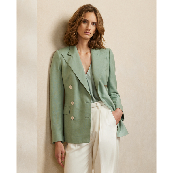 Polo Ralph Lauren Camden Cashmere Blazer Jacket In Spring Sage
