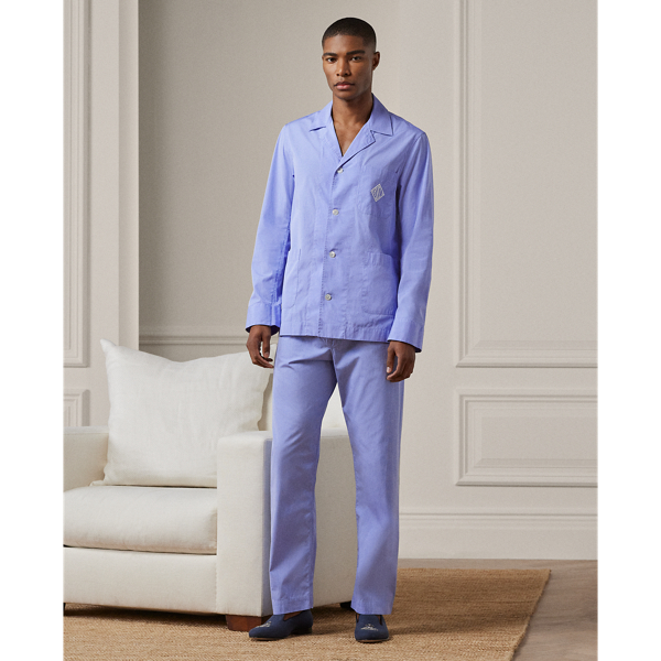 Pyjama à monogramme coton - Purple Label - Modalova