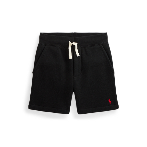 Polo Ralph Lauren Little Boy's & Boy's Fleece Drawstring Shorts In Polo Black