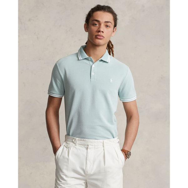 Soft Cotton Polo Shirt Essex Green, Polo Ralph Lauren