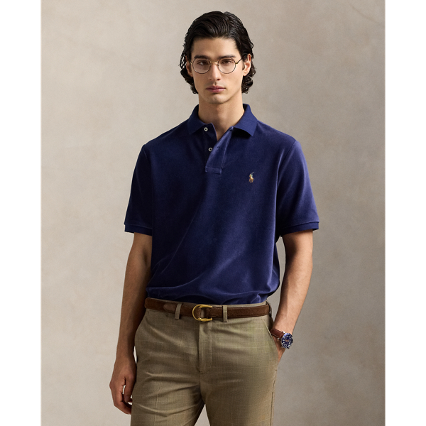 Classic Fit Knit Corduroy Polo Shirt | The Hoxton Trend