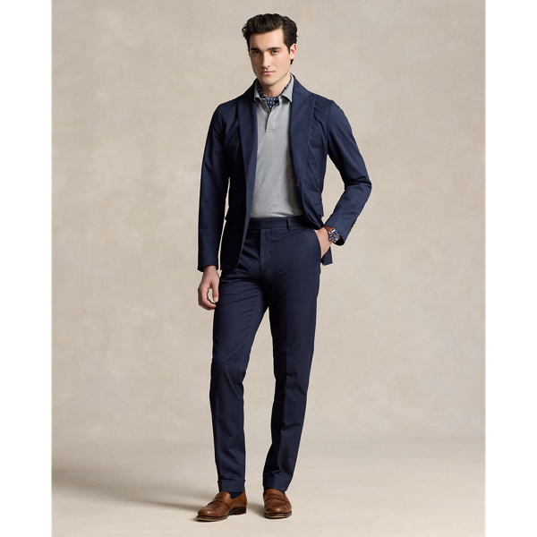Ralph Lauren Stretch Chino Suit Trouser In Nautical Ink