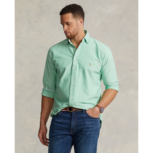 Polo Ralph Lauren The Iconic Oxford Shirt In College Green