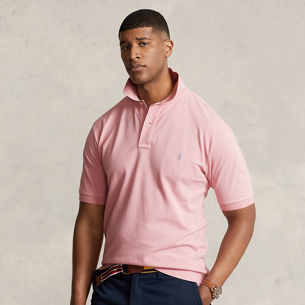 Polo Ralph Lauren The Iconic Mesh Polo Shirt In Surfside Rose