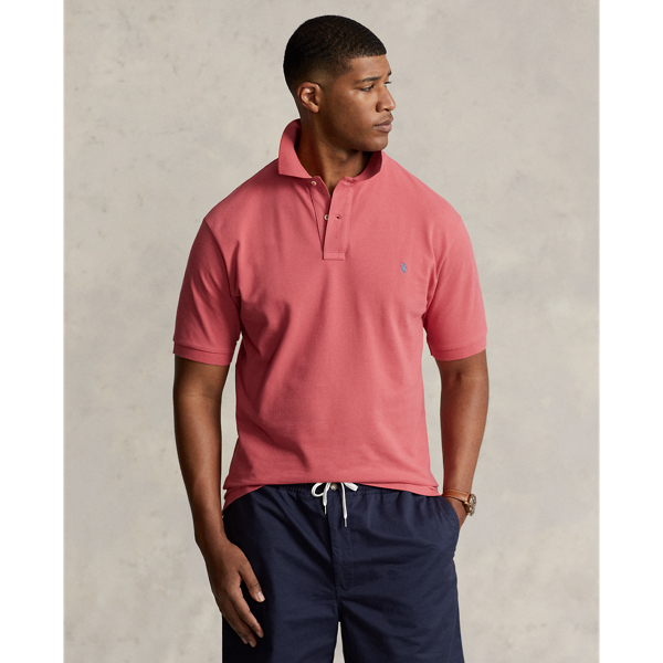 Polo Ralph Lauren The Iconic Mesh Polo Shirt In Red Sky/c7521