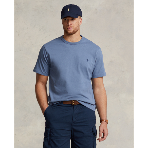 Polo Ralph Lauren Heavyweight Jersey T-shirt In Capri Blue