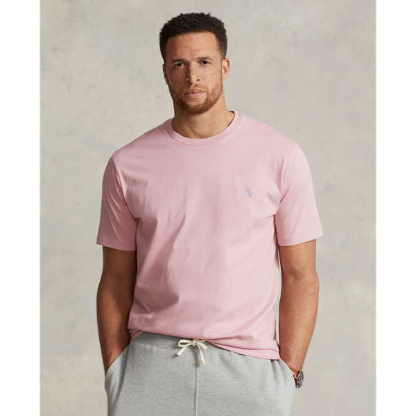 Polo Ralph Lauren Jersey Crewneck T shirt In Surfside Rose ModeSens