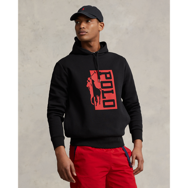 Big Pony Logo DoubleKnit Hoodie The Hoxton Trend