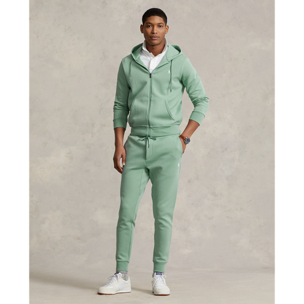 Polo Ralph Lauren Double-knit Joggers In Green