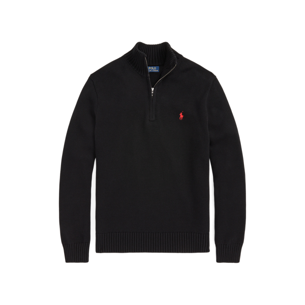 Maglia in Cotone Ralph Lauren con Cerniera - Stile Unico