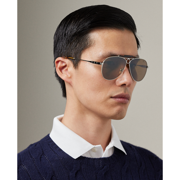オートモーティブ メタル パイロット サングラス | ラルフ ローレン  