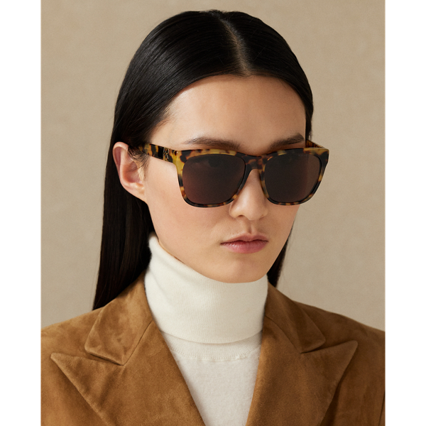 Ralph Lauren Rl Ricky Ii Sunglasses In Spotty Havana