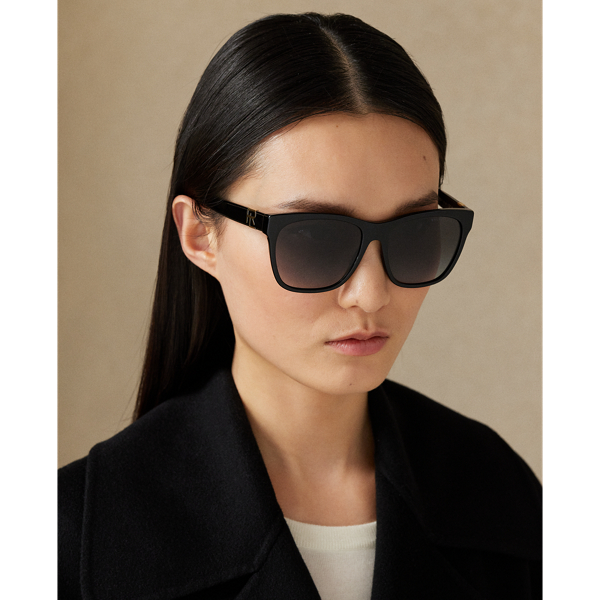 Ralph Lauren Rl Ricky Ii Sunglasses In Black