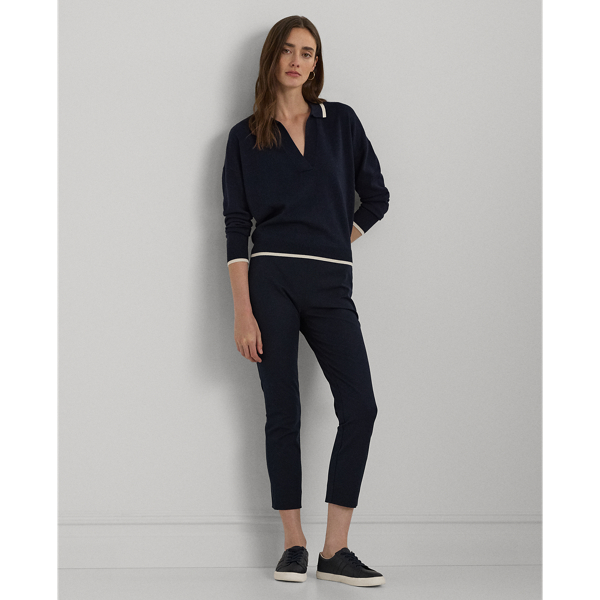 Petite - Pantalon skinny en coton stretch - Lauren Petite - Modalova