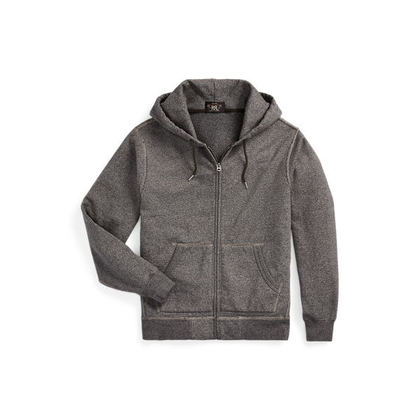 Sweat à capuche en coton éponge - RRL - Modalova