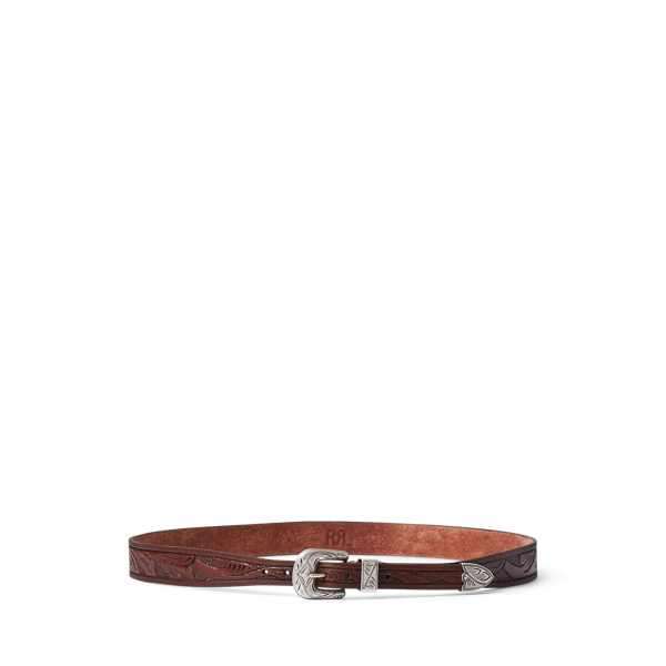 Galon en cuir repoussé à la main - RRL - Modalova