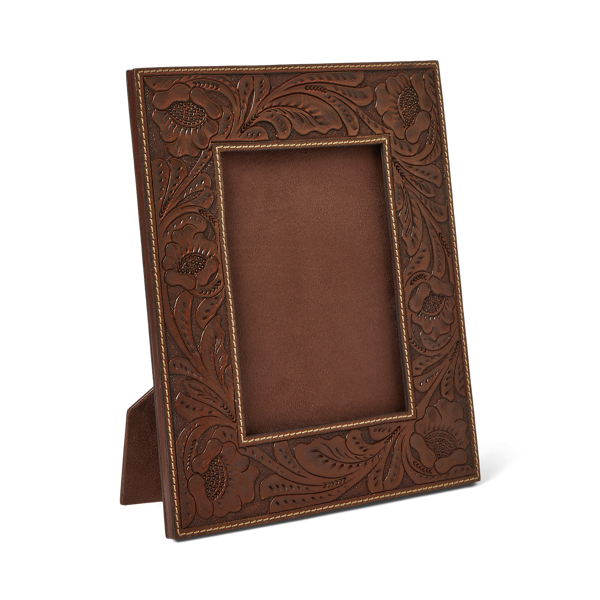 RRL HAND-TOOLED LEATHER FRAME 