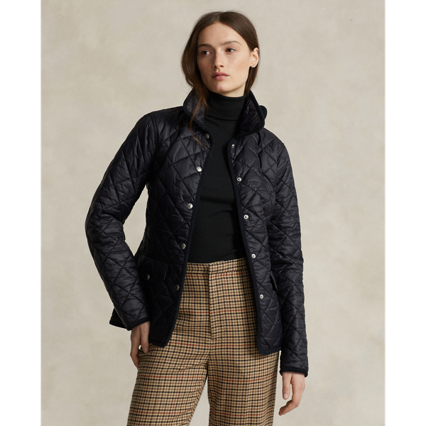 Ralph Lauren Quilted Jacket In Polo Black