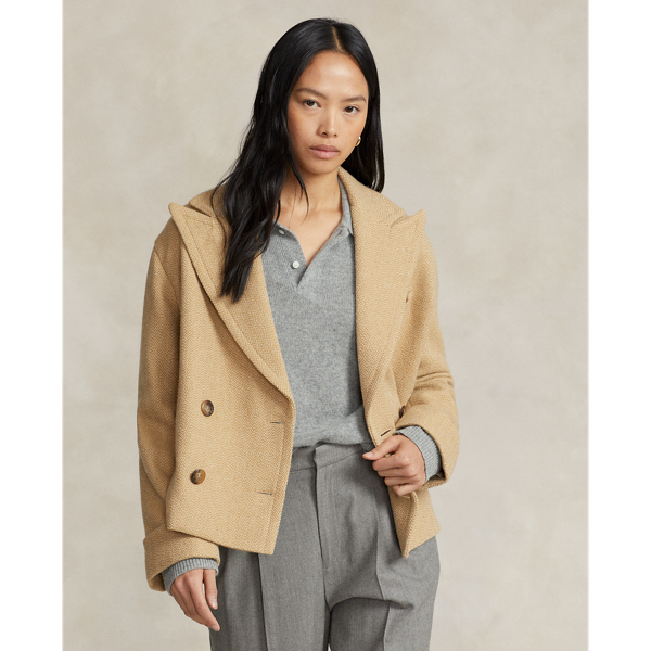 NEW【POLO Ralph Lauren】Boxy Fit Herringbone Polo Coat Boxy Fit Herringbone Polo Coat | Ralph Lauren