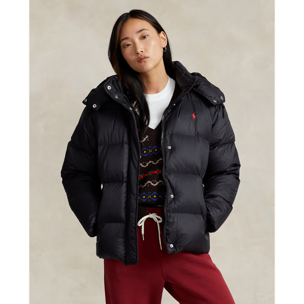 Water Repellent Polo Quilted Jacket Womens Polo Ralph Lauren Water