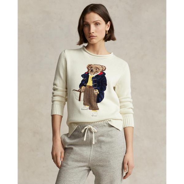 Polo Bear Cotton Sweater