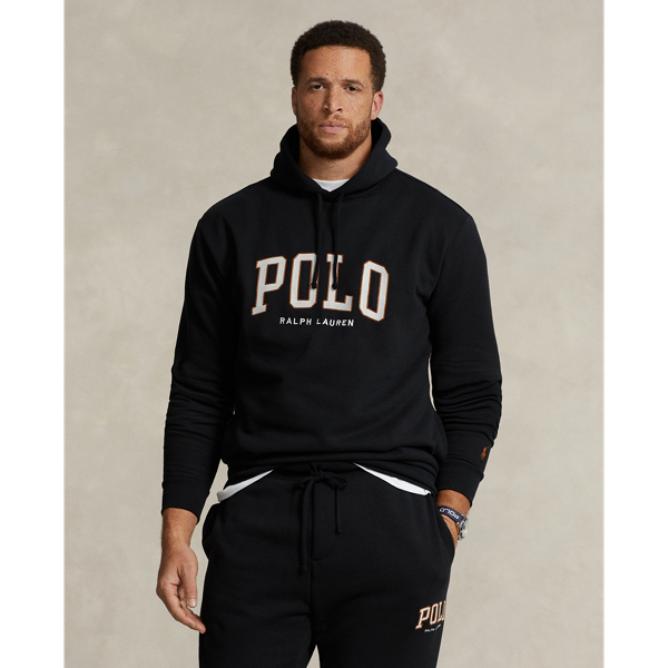 Polo Ralph Lauren The Rl Fleece Logo Hoodie In Polo Black