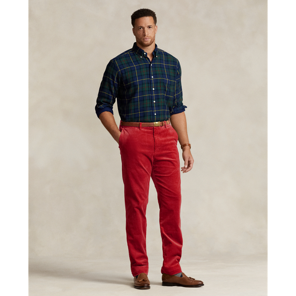 Polo Ralph Lauren Men's Stretch Straight Fit Corduroy Pants In Red