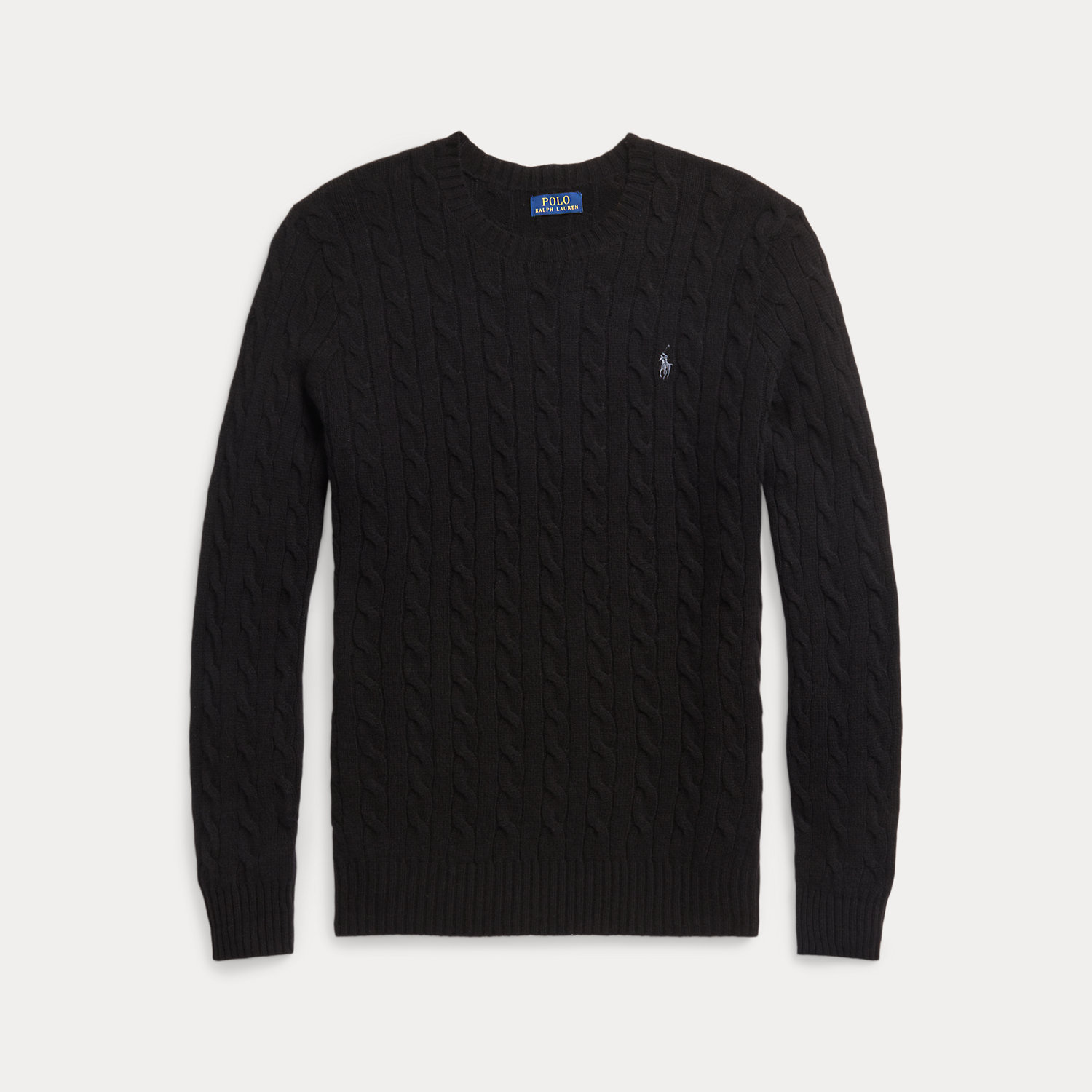 Maglia in Lana e Cashmere a Trecce Plus Size
