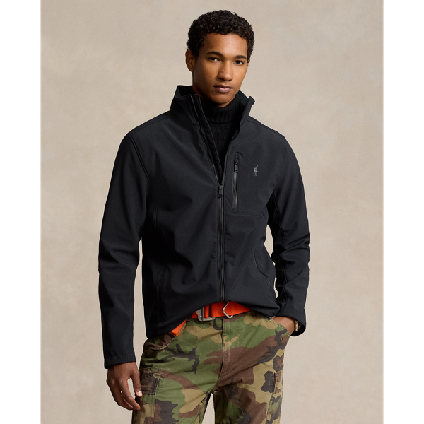 POLO RALPH LAUREN, Black Men's Shell Jacket