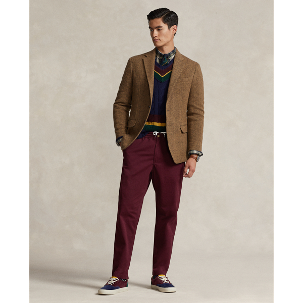 Ralph Lauren Polo Prepster Classic Fit Chino Pant In Ruby