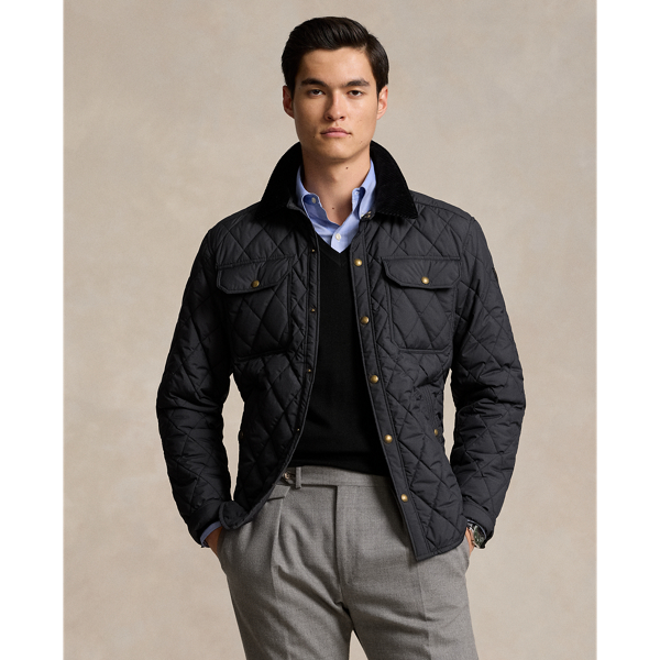 Ralph lauren discount water-repellent quilted jacket