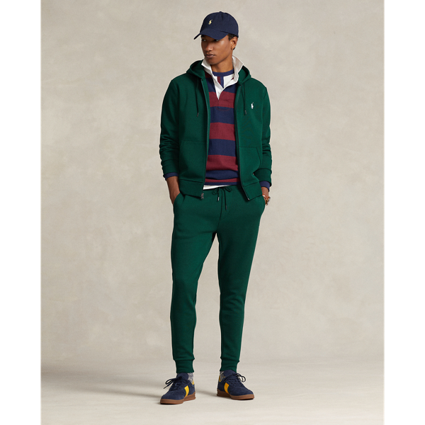 Ralph Lauren Double-knit Jogger Pant In Hunt Club Green