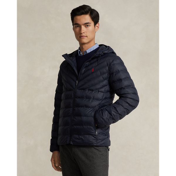 Packable hooded store jacket ralph lauren