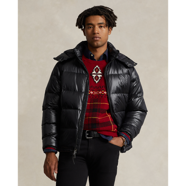 Water repellent down jacket ralph outlet lauren