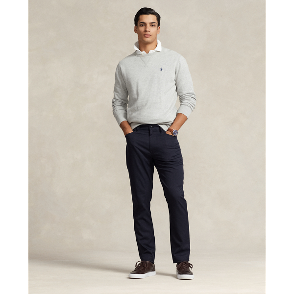 Ralph Lauren Slim Fit Performance Twill Pant In Collection Navy