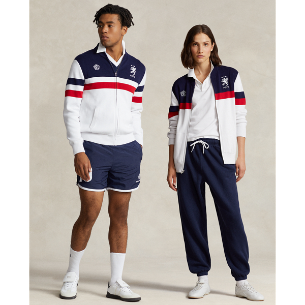 POLO RALPH LAUREN POLO SPORT COTTON-BLEND FULL-ZIP SWEATER 