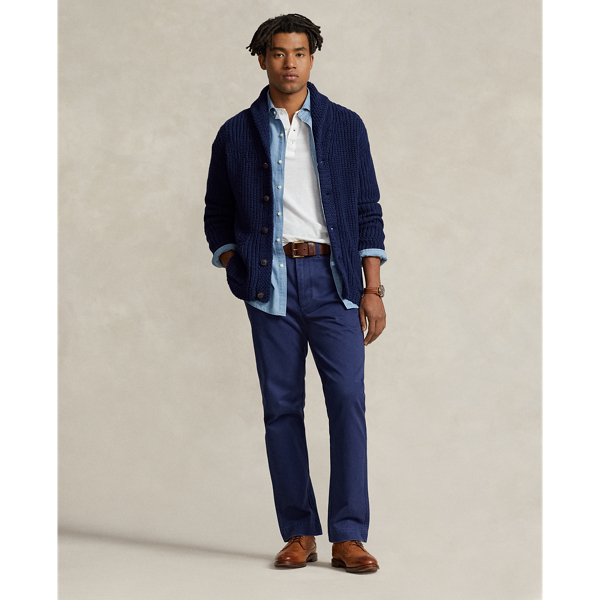 Ralph Lauren Salinger Straight Fit Chino Pant In Newport Navy