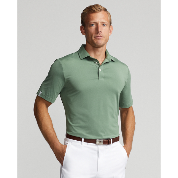 Rlx Golf Classic Fit Performance Polo Shirt In Fatigue