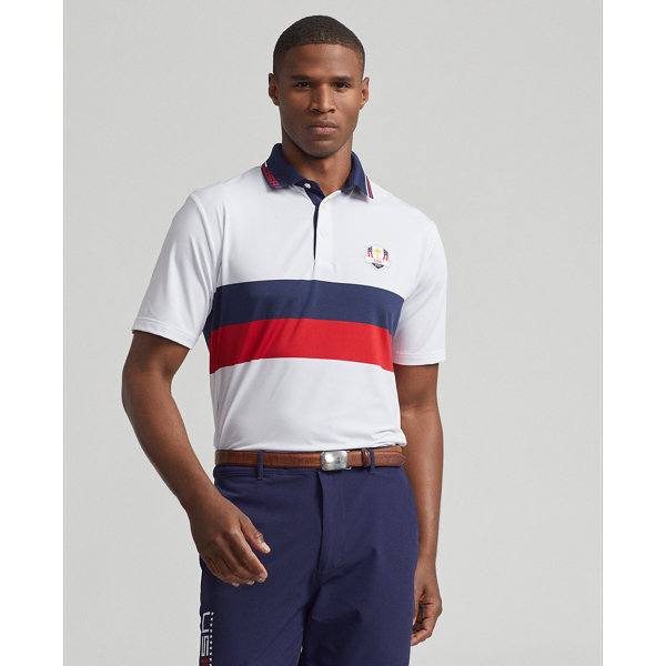 Shop Rlx Golf Us Ryder Cup Uniform Polo Shirt In White