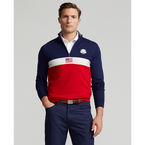 RLX GOLF US RYDER CUP UNIFORM WOOL JUMPER