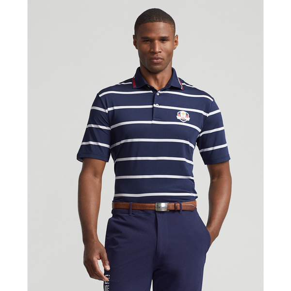 Rlx Golf U.s. Ryder Cup Uniform Polo Shirt In Navy/white