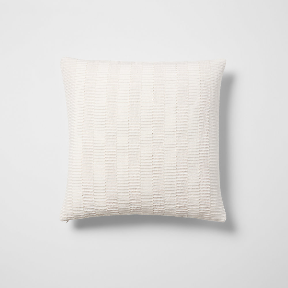 Ralph Lauren Melanie Textured Throw Pillow In Cream