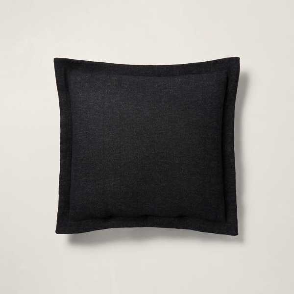 Polo Ralph Lauren Gable Euro Sham In True Charcoal