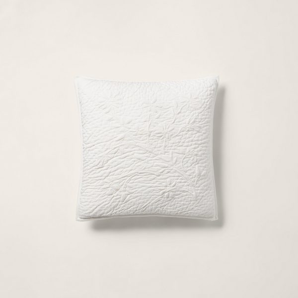 Ralph Lauren Woodlock Throw Pillow In True Cream
