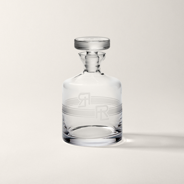 Polo Ralph Lauren Ashton Decanter In Clear