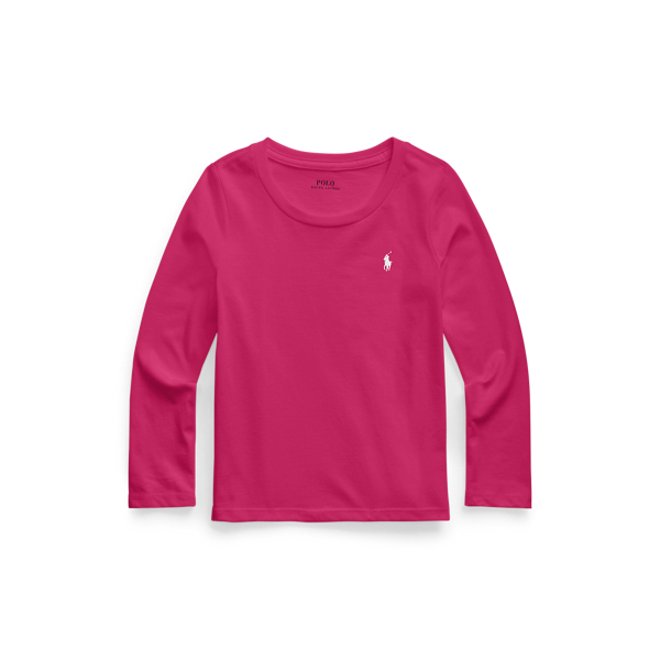 Polo Ralph Lauren Ralph Lauren Cotton Jersey Tee In Pink