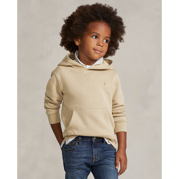 Polo Ralph Lauren Kids Fleece Hoodie In Classic Khaki ModeSens