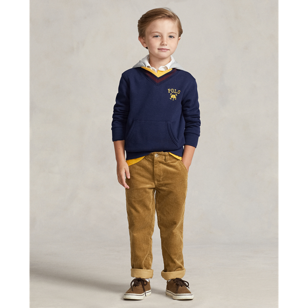 POLO RALPH LAUREN STRAIGHT FIT COTTON CORDUROY PANT