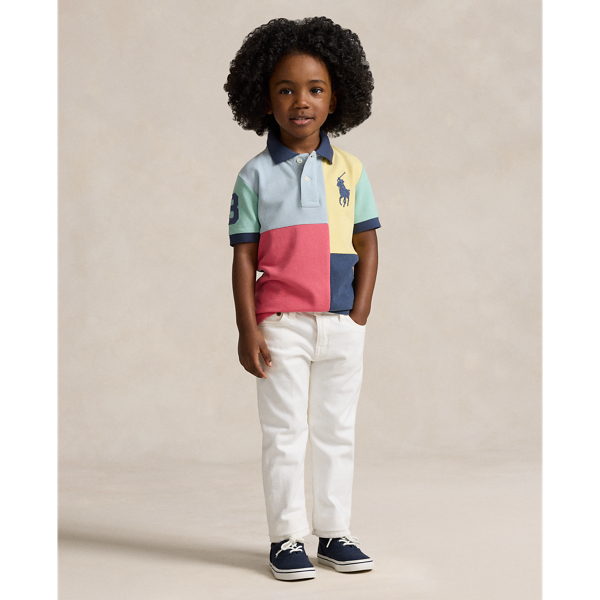 Polo Ralph Lauren Kids' Hampton Straight Stretch Jean In Cohen White